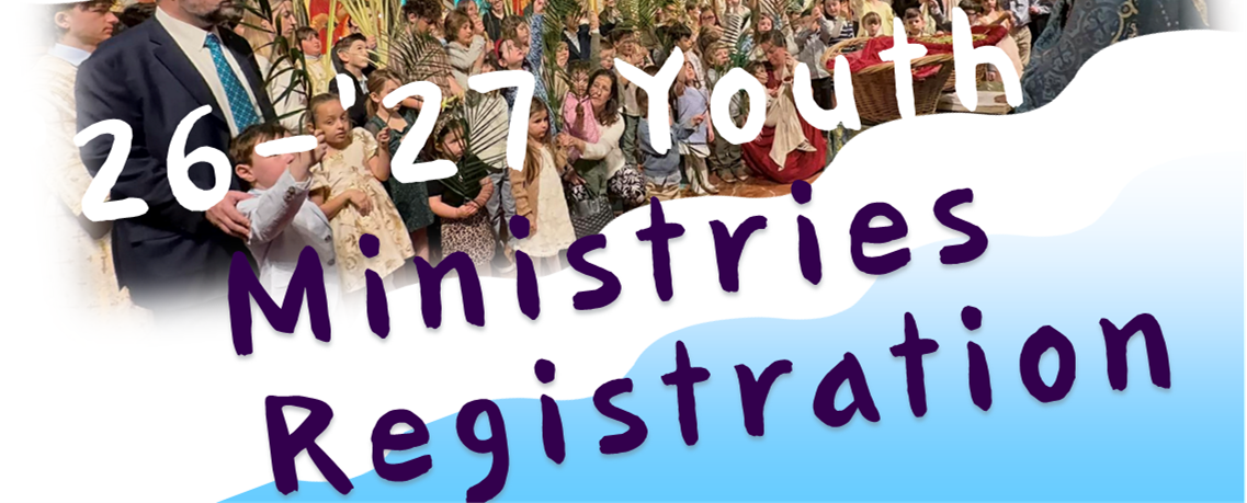 Register your children now for next fall’s youth programs, including Catechism School, Greek Language and Culture School, HOPE, JOY, and GOYA Youth Groups, as well as Altar Servers, Basketball, and Greek Folk Dance!