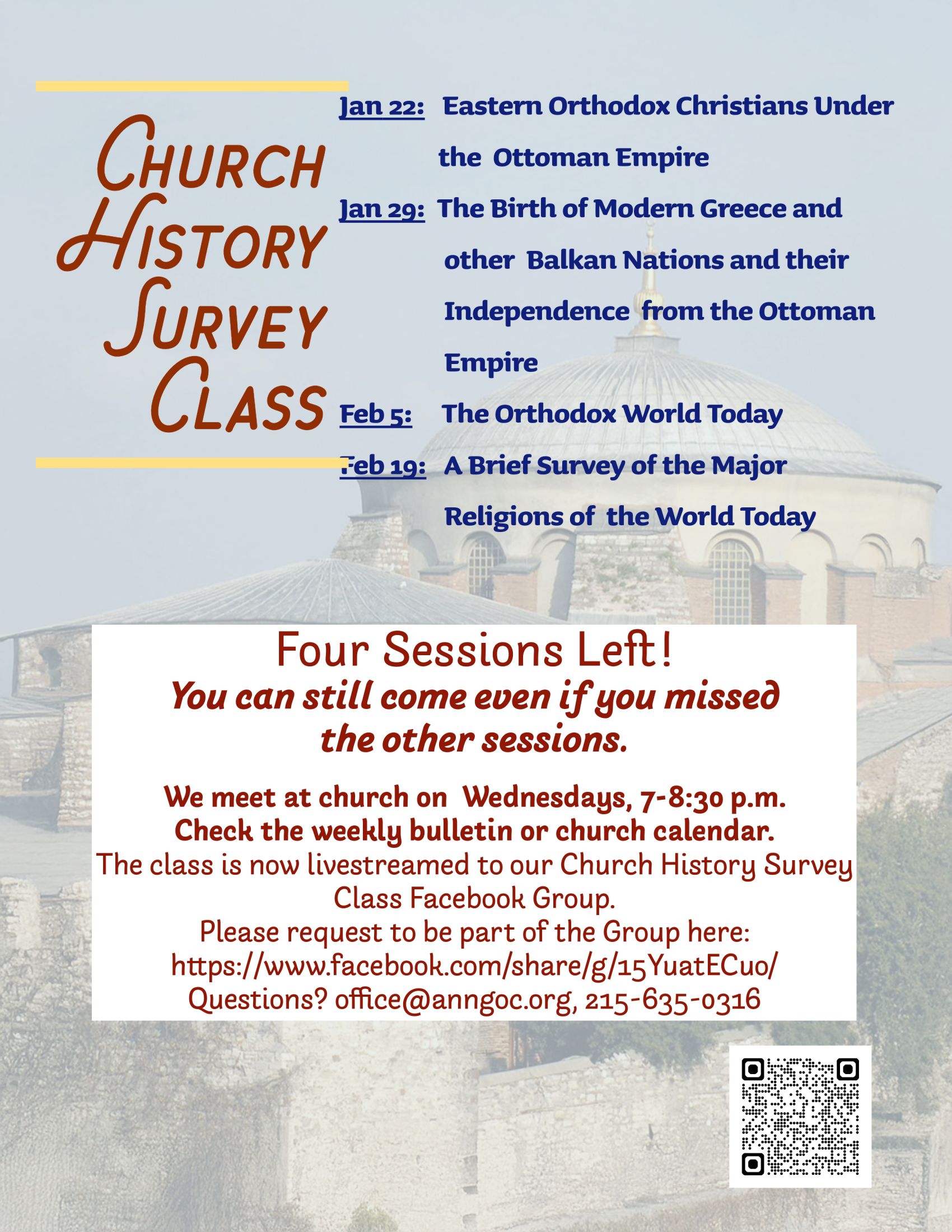 Join us as we explore the history of Christianity